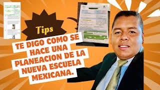 How to Make a Plan? New Mexican School