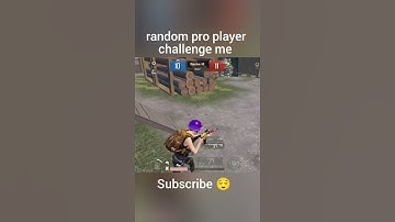 random pro player 🔥 challenge me | tdm game play bgmi | #short