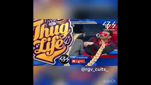 #rgv daring answer in TV9  || #thug life #shorts