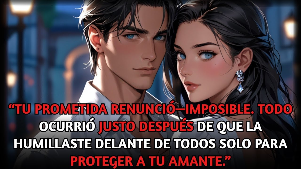 Tu prometida renunció—imposible Justo después de humillarla frente a todos para proteger a tu amante