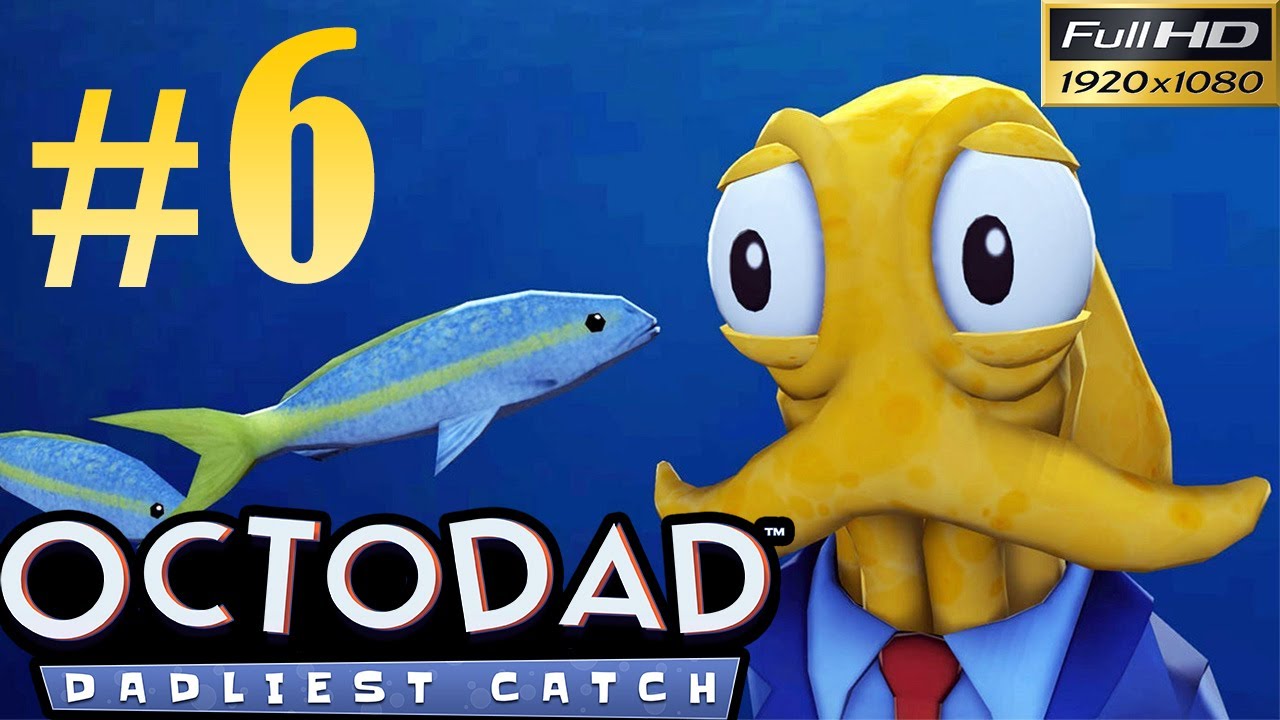 Octodad Dadliest Catch Walkthrough Part 6 Amazon Arcade & Aquatic Fun