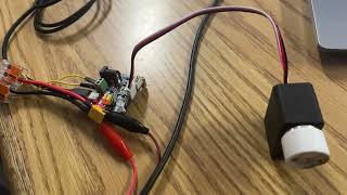 STS3215 servo with Waveshare Bus Adapter A on a Raspberry Pi 4B