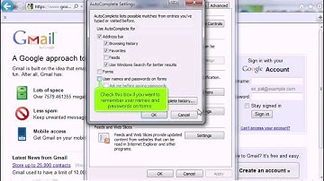 IE 4 How to manage saved passwords in Internet Explorer