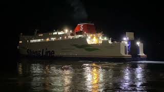 MV Stena Nordica Departs Fishguard, 10/8/23