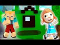 Big green monster and Minecraft | Pretend Play Mysterious Toy | Funny Cartoon Animaion for kids