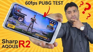 Sharp Aquos R2 pubg Test With Fps Meter - Aqous R2 Gaming Review 🔥