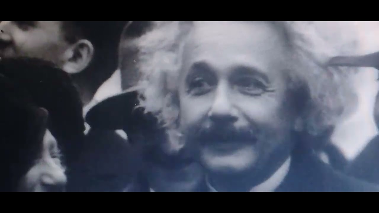 Einstein and the Bomb scene with Historical footage - YouTube