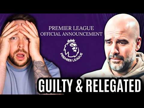 Man City “GUILTY” Verdict🚨 60-Point PENALTY TO INCREASE📉