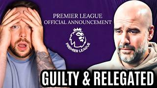 Man City guilty Verdict 60point Penalty To Increase
