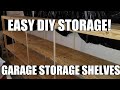 How to Build Garage Storage Shelves. CHEAP EASY FAST and STRONG DIY!!! How to Build Garage Storage Shelves. CHEAP EASY FAST and STRONG DIY!!!