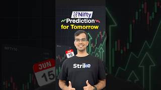 Nifty Prediction For Tomorrow 15th June 2026 | Strike Money