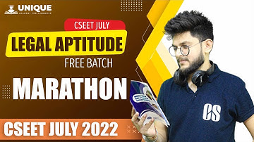 CSEET LEGAL APTITUDE MARATHON | GRAND | JULY 2022