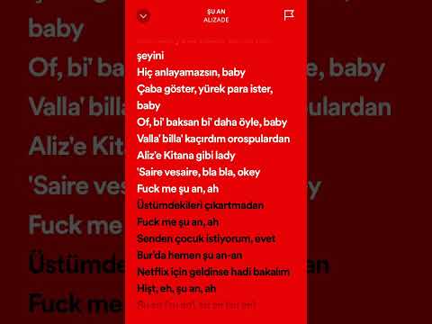 ALIZADE ‘ŞU AN’ ŞARKI SÖZLERİ ✨ #alizade #bege #lyrics #lyricvideo #şarkısözleri