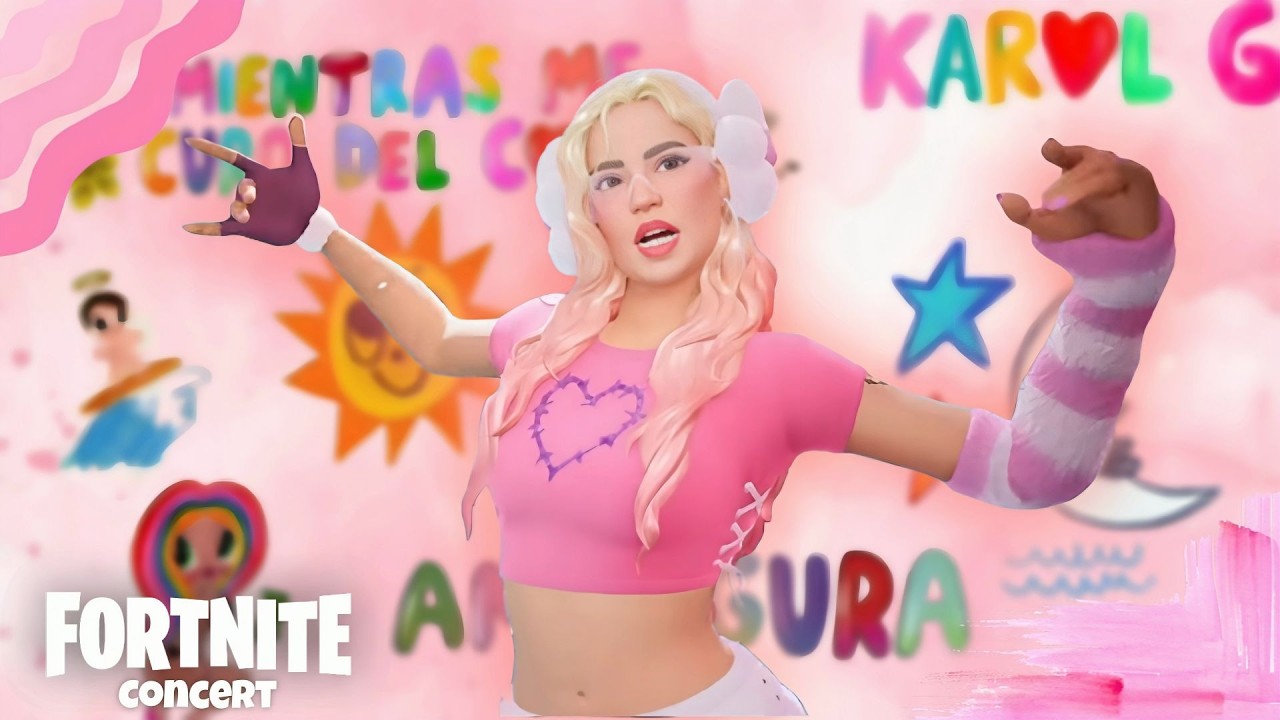Official KAROL G Concert In Fortnite 🩷