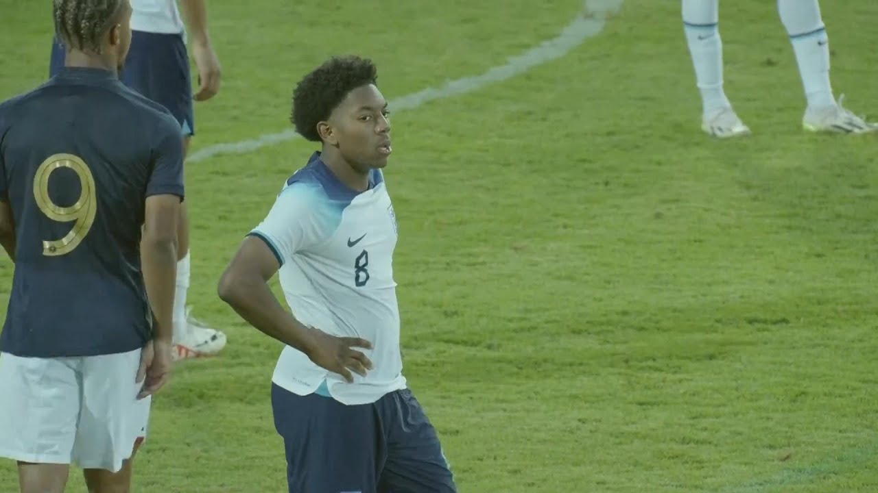 Myles Lewis-Skelly vs France U18 Friendly (06/09/2023)