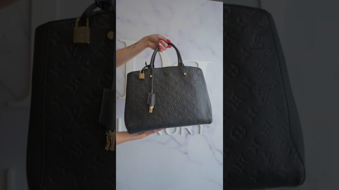 Louis Vuitton Monogram Empreinte Montaigne MM