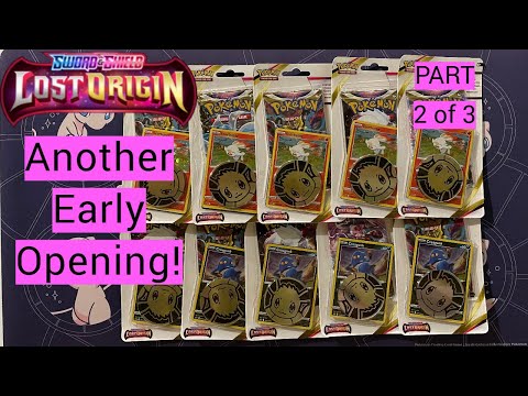 Pokemon Lost Origin Single Blisters- ANOTHER EARLY OPENING - Part 2 of 3!!!