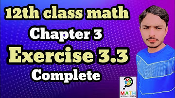 FSC math part 2 chapter 3 exercise 3.3 || integration substitution || integration