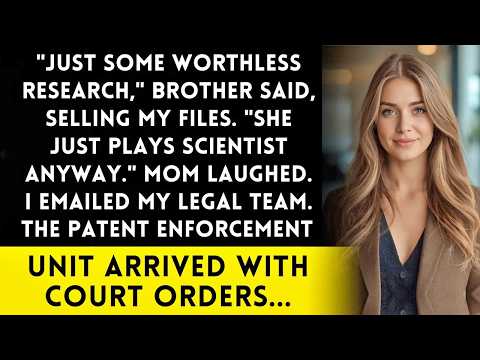 Brother 'Borrowed' My Research Files   They Were Worth $4 2M In Patent Protection