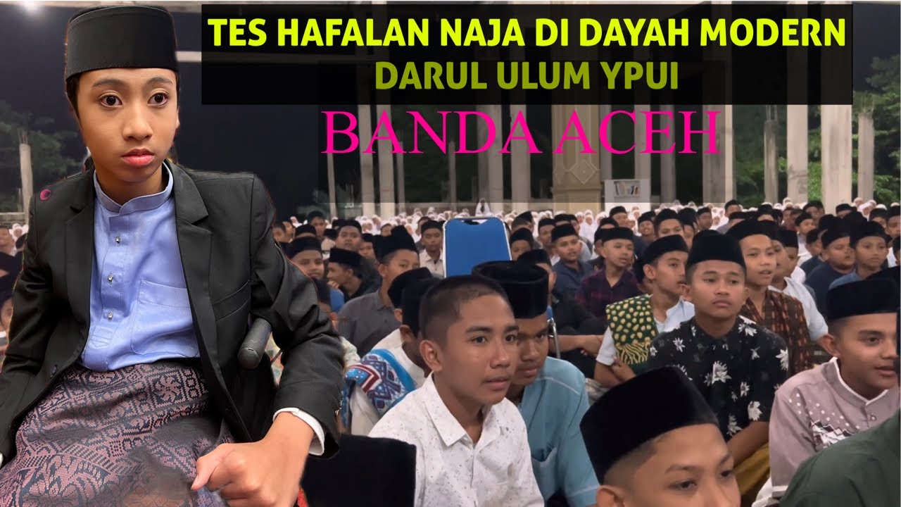 KEHADIRAN NJA DITUNGGU di DAYAH MODERN DARUL ULUM YPUI