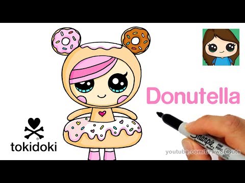 donutella coloring pages