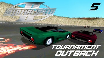 Need for Speed II (PS1) - Part 5: Tournament: Outback