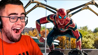 Reacting to NEW Spiderman No Way Home Trailer!