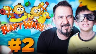 EGEMEN KAAN HİLE GİBİ VURUŞLAR YAPTI! SAL SAVAŞLARI BİTTİ!| RAFT WARS 2 FİNAL!