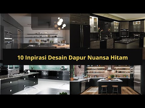 Video: Dapur Merah Dan Hitam (56 Foto): Set Dapur Berwarna Putih Dan Hitam Di Kawasan Pedalaman