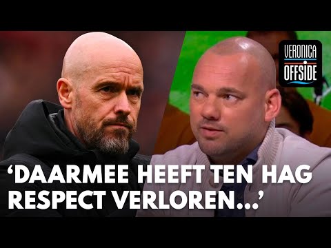 Sneijder over situatie Ten Hag: 'Daarmee heeft hij respect verloren in Manchester'