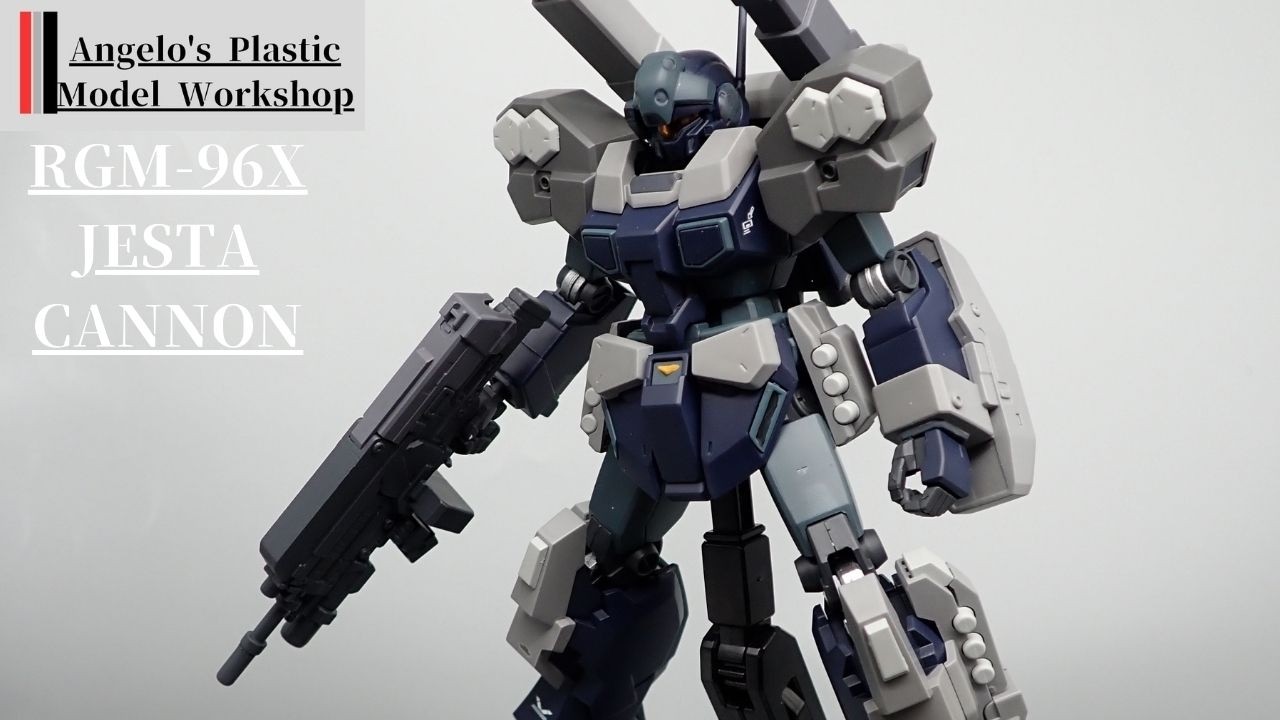 HG ジェスタキャノン 全塗装制作 - YouTube