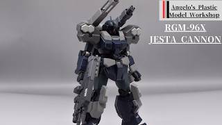 HG ジェスタキャノン 全塗装制作 - YouTube