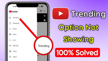 Youtube Trending Option Not Showing Problem Solved | Youtube Trending Option Problem Solved