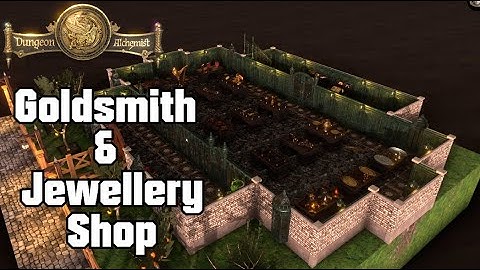 Dungeon Alchemist – Goldsmith & Jewellers Shop - TTRPG Battle Map | CMDR_Aconite