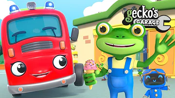 Go, Go, Fiona Fire Truck!｜Gecko's Garage｜Funny Cartoon For Kids｜Learning Videos For Toddlers
