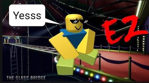 script roblox / The Glass Bridge / Ez win