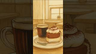 chocolate souffle cake café beats – soft lofi for study #lofi #cafemusic #lofihiphop
