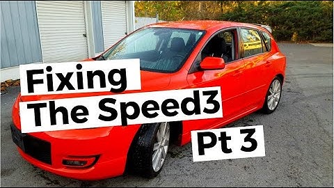 Mazdaspeed 3 FIRST STARTUP Project Speed 3 Engine Fix Part 3