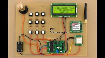 HVS-4595. Underground Cable Fault Distance Locator using GSM and GPS.