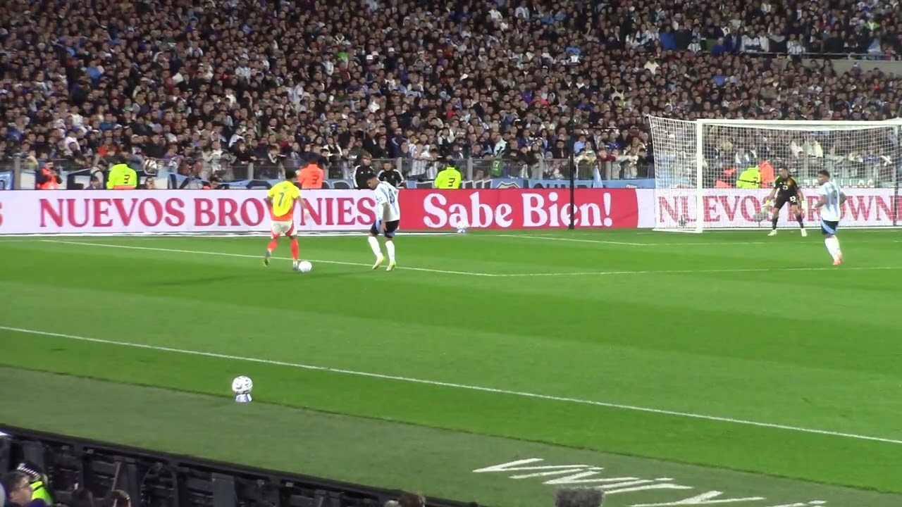 GOLAZO COLOMBIA LUIS DIAZ VS ARGENTINA EN EL MONUMENTAL