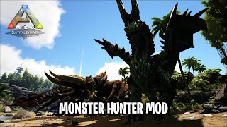 NYOBAIN MOD MONSTER HUNTER DI ARK!- ARK: Mod Showcase