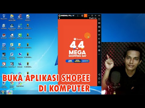 Instal Aplikasi Shopee Di Leptop, PC/Komputer