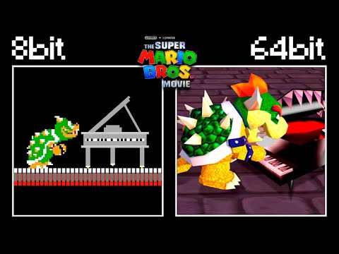 PEACHES PEACHES BOWSER - SUPER MARIO BROS MODO LENTO / PIANO