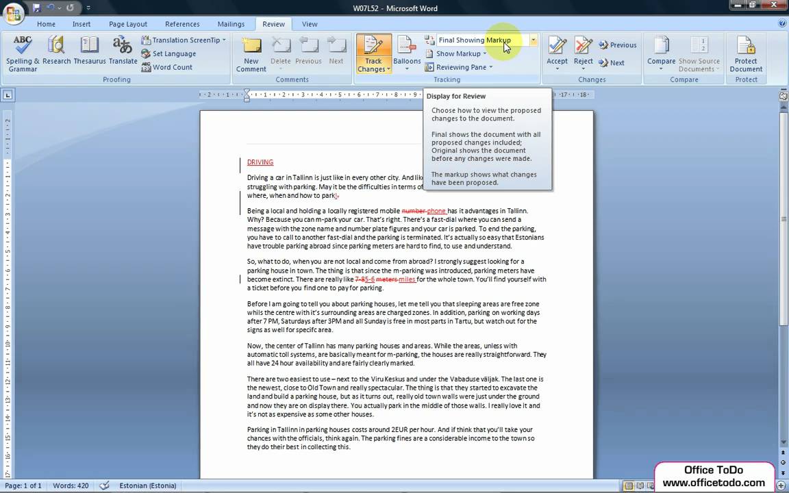 How Can I View The Document As A Final Version Without Accepting The how-can-i-view-the-document-as-a-final-version-without-accepting-the