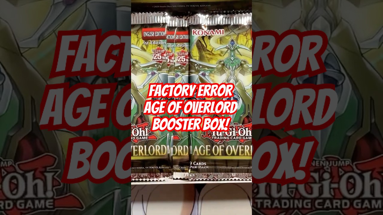 Nana】「未開封BOX」AGE OF OVERLORD 11BOX Amazon.com: Yu-Gi