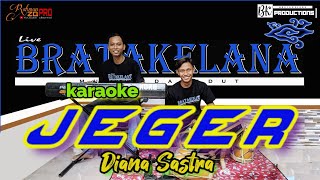 JEGER Karaoke KENDANG RAMPAK Version Diana Sastra 
