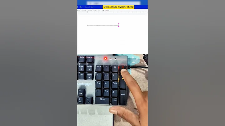 MS Word Table in Seconds - One Shortcut Trick! ⏱️📋 #WordHack #keyboard #tips