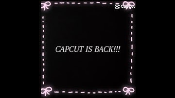 !CAPCUT