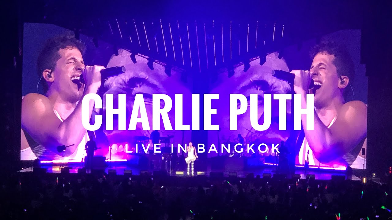 charlie puth tour bangkok