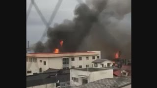 新潟県糸魚川市で火災、自衛隊に災害派遣要請